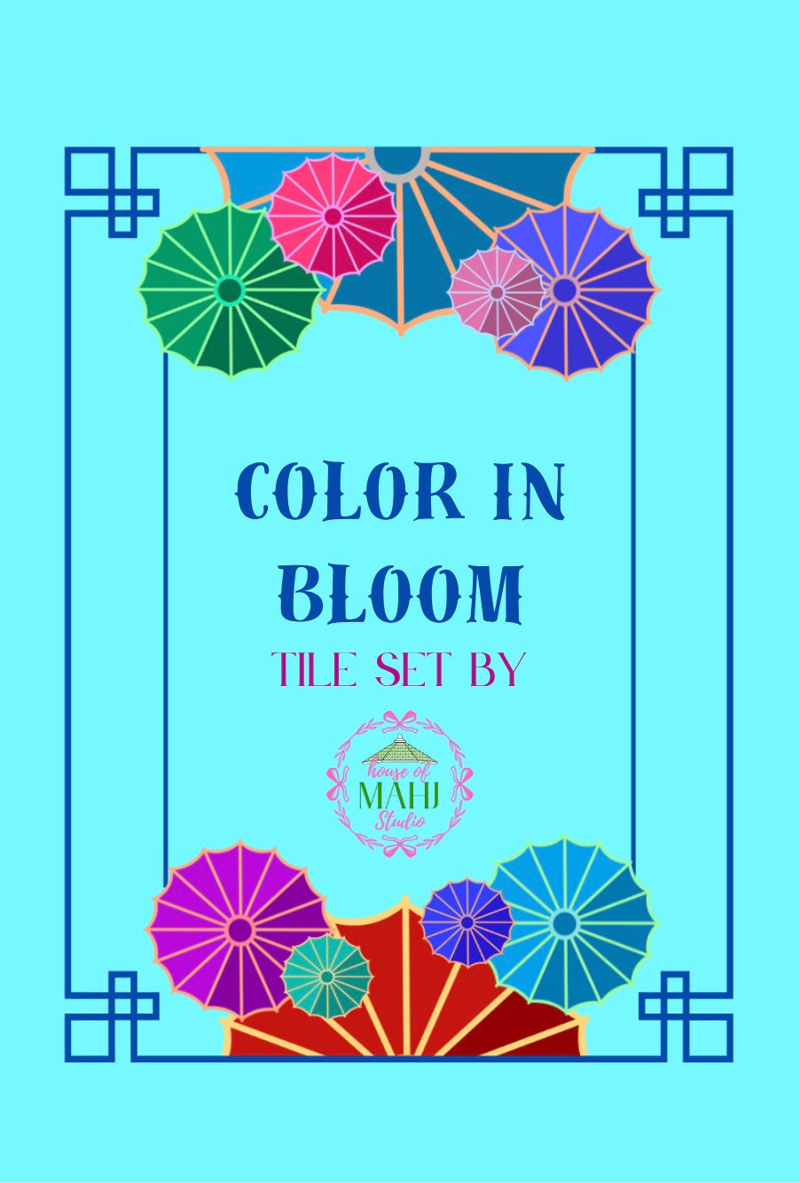 COMING SOON---Color in Bloom Tile Set