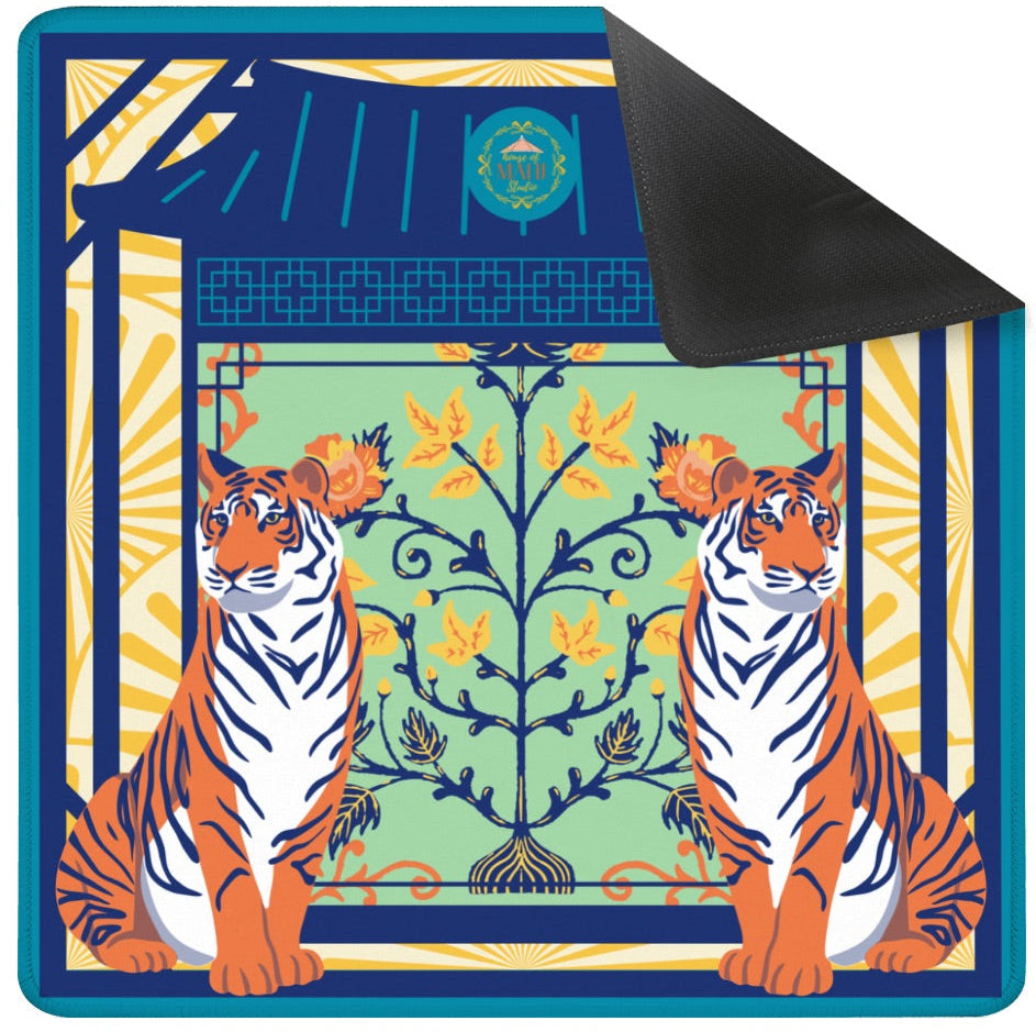 Royale Palace Mahjong Mat 33" x 33" (Ship Rolled up)