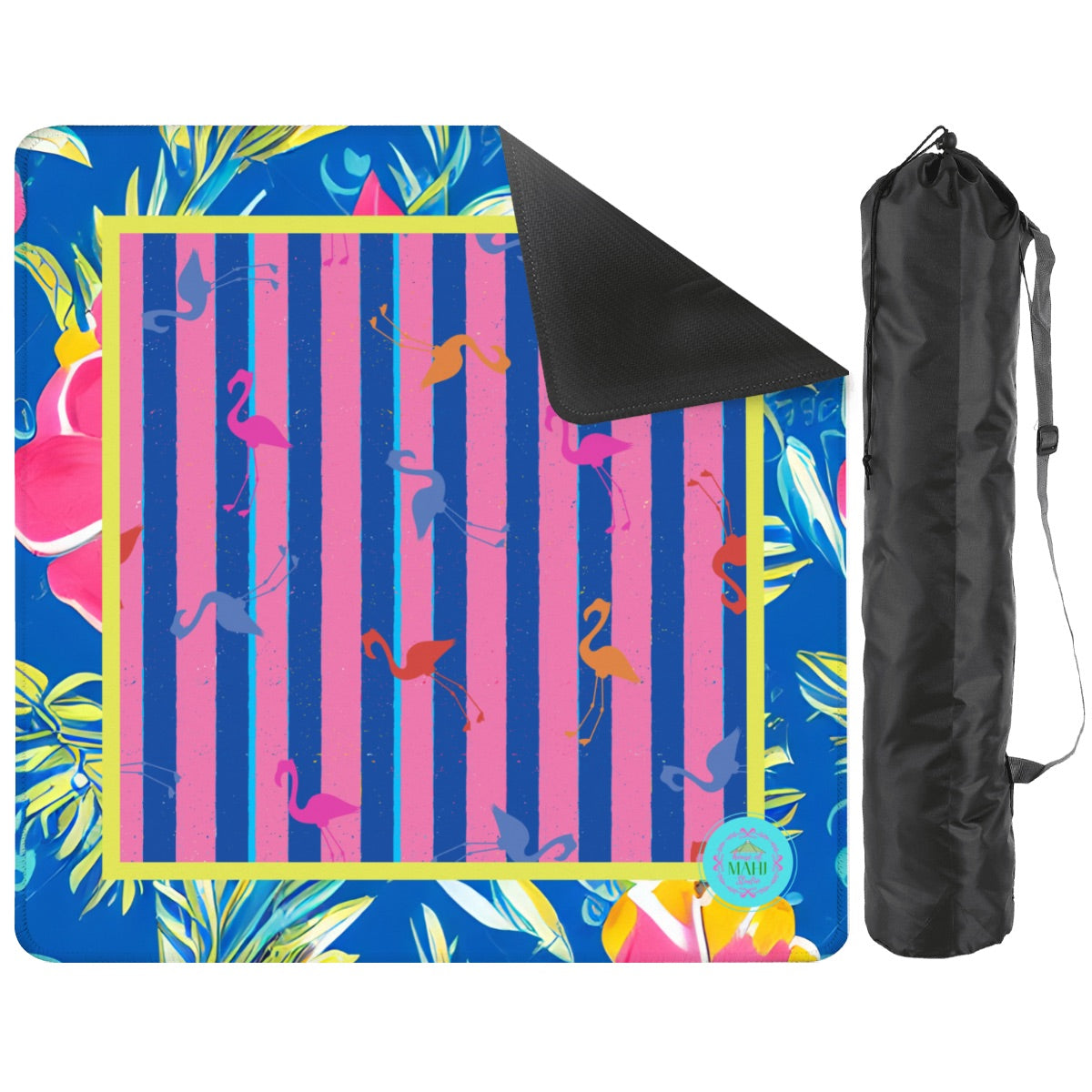 Bam Good Time Mahjong Mat 31.5"x31.5" (Ship Rolled up)