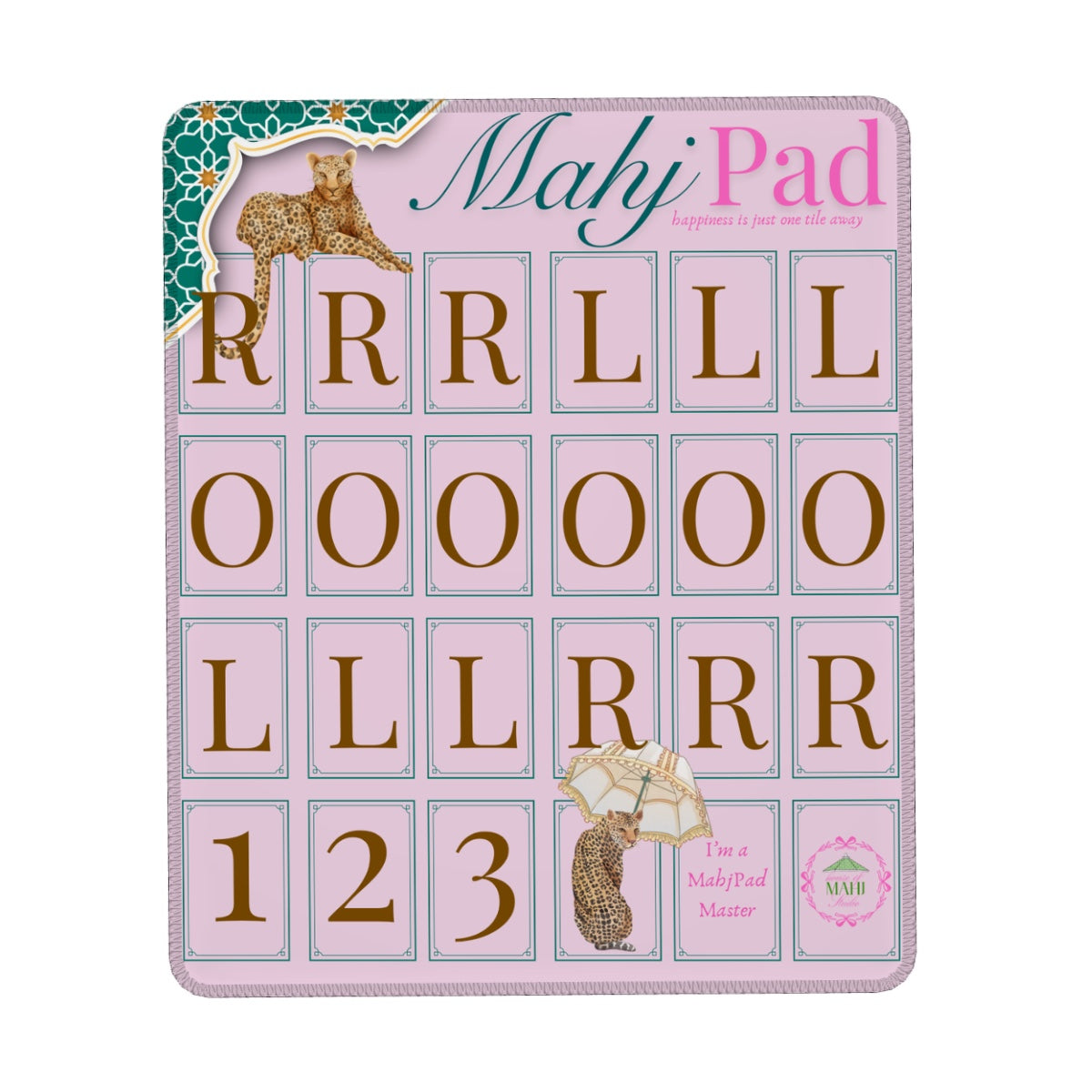 Cheetah MahjPad Mahjong Practice Mat