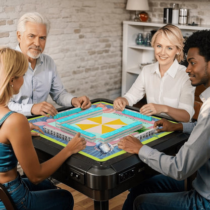 Along the Coast Mahjong Mat 31.5"x31.5" (Ship Rolled up)