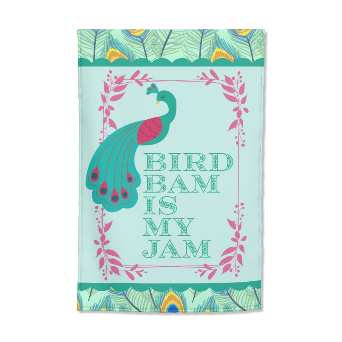 Bird Bam Mahjong Garden Flag