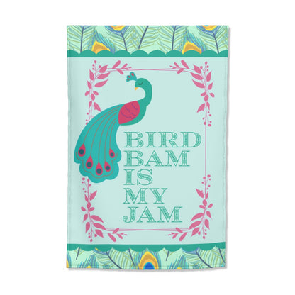 Bird Bam Mahjong Garden Flag