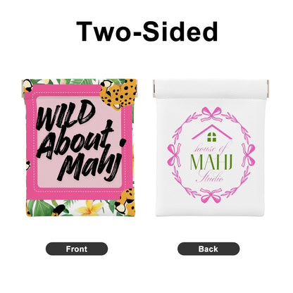 Wild About Mahj Mahjong Dice/Coin Bag