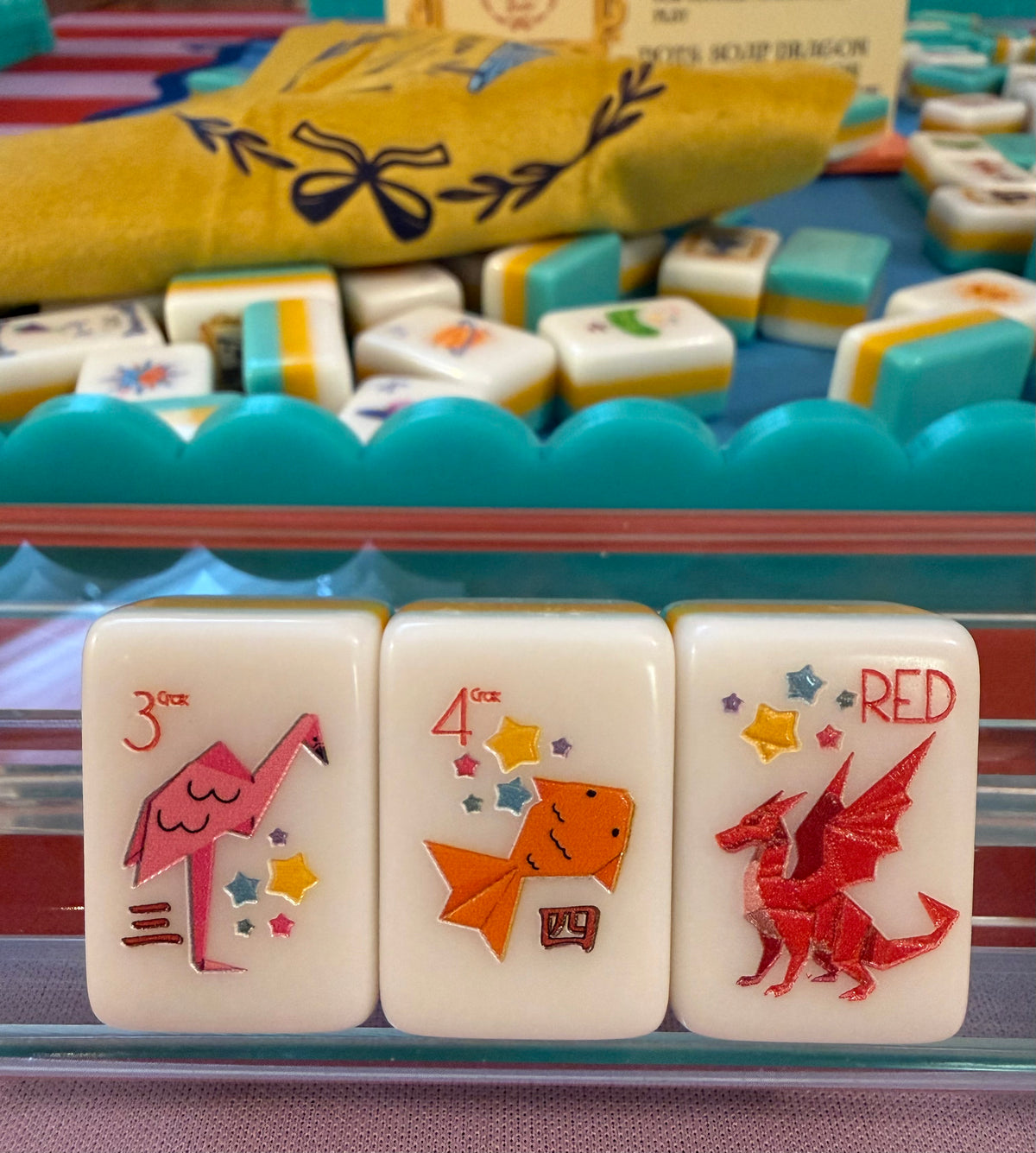 NEW! Mahjong Whimsy Tile Set