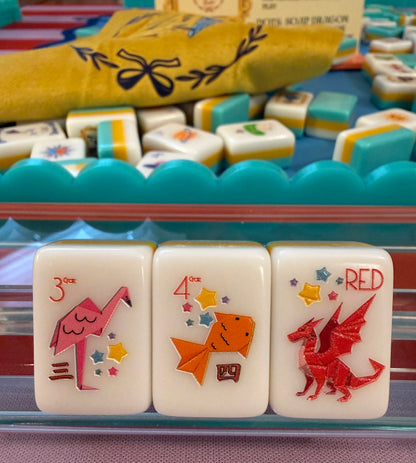 NEW! Mahjong Whimsy Tile Set