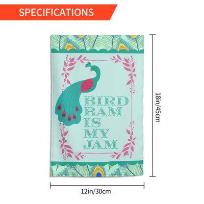Bird Bam Mahjong Garden Flag