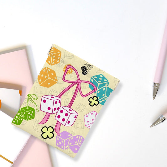 Dice with Bow Dice/Coin Bag
