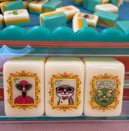 NEW! Mahjong Whimsy Tile Set