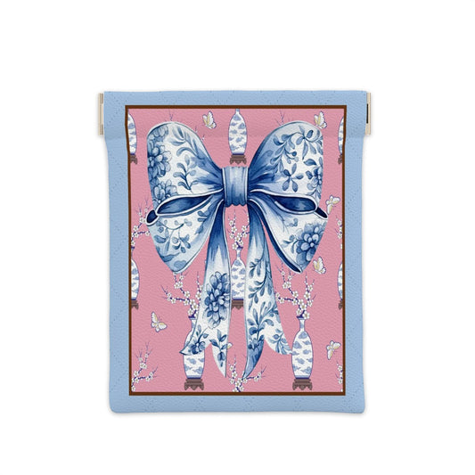Chinoiserie Bow Mahjong Dice/Coin Bag