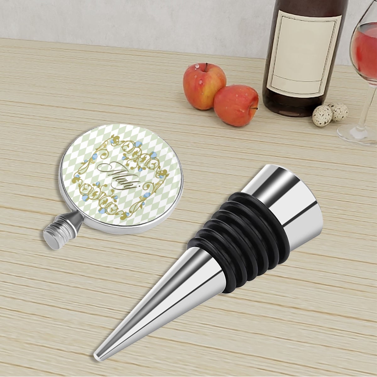 Mahj Wine Bottle Stopper