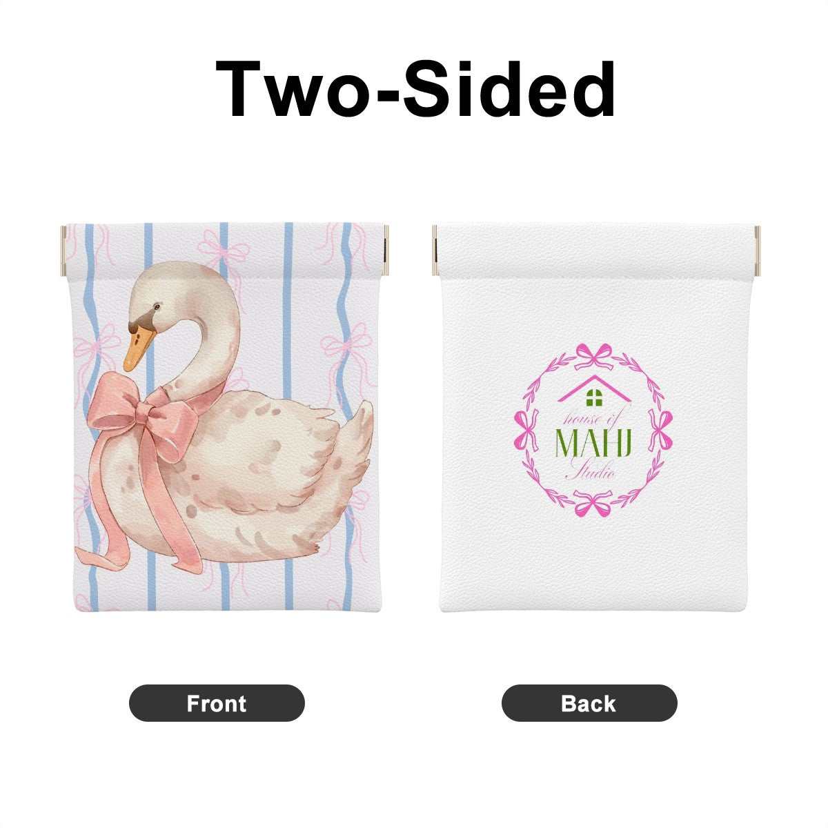 Swan Princess Mahjong Dice/Coin Bag
