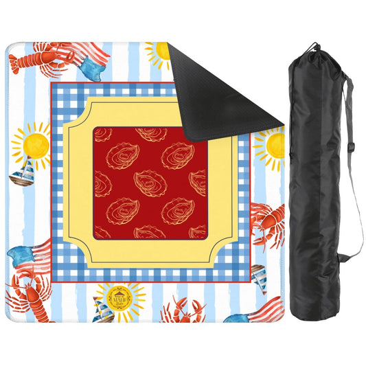 Let the Lobsters Boil Mahjong Mat 31.5"x31.5" (Ship Rolled up)