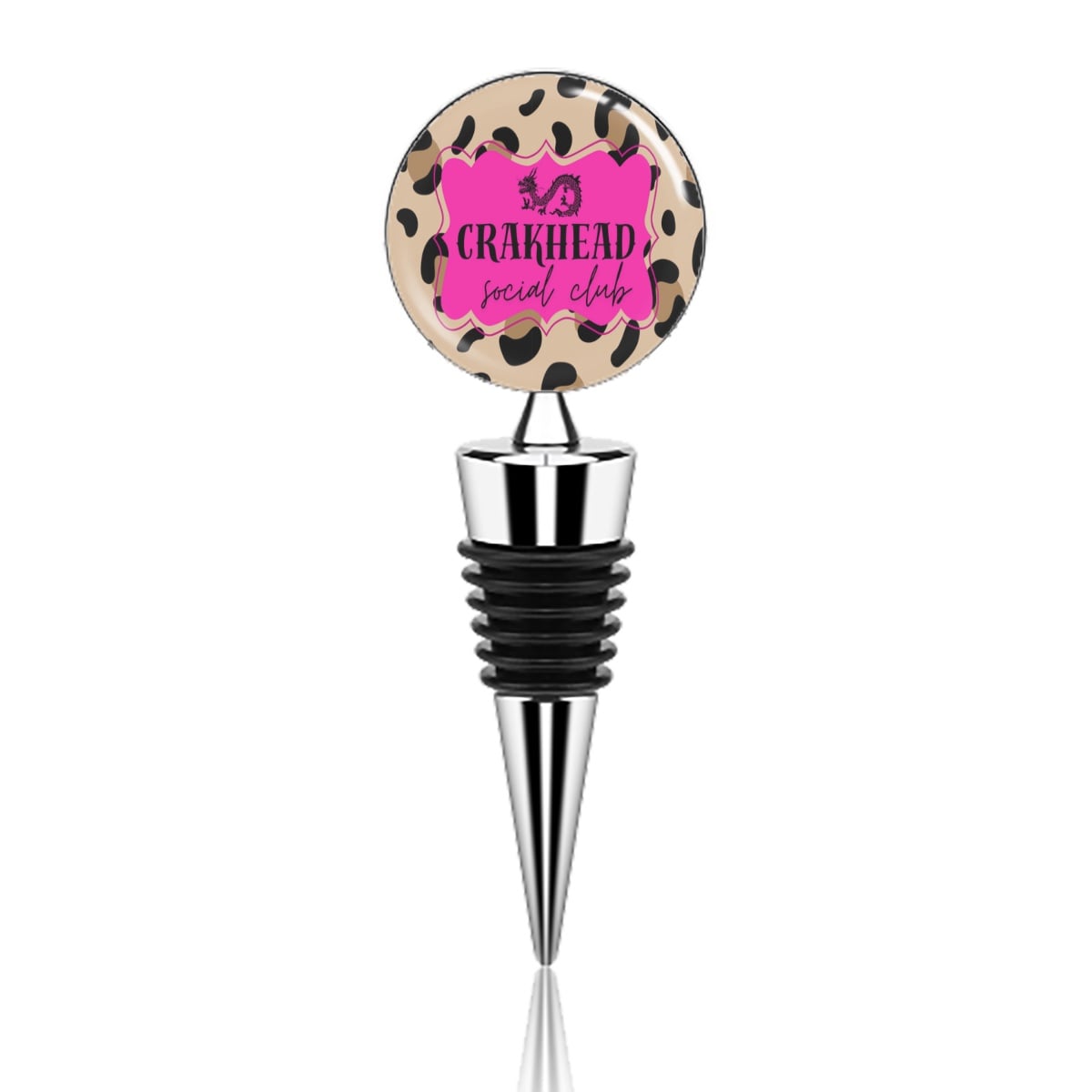 Crakhead Wine Bottle Stopper