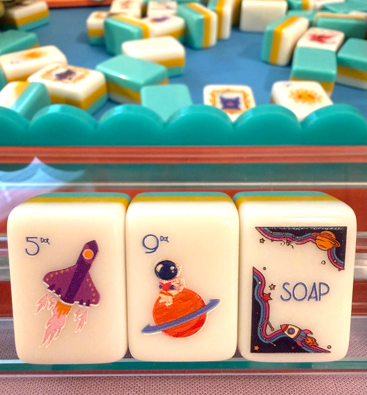 NEW! Mahjong Whimsy Tile Set