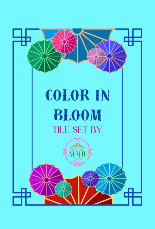 LAUNCHING 2027---Color in Bloom Tile Set
