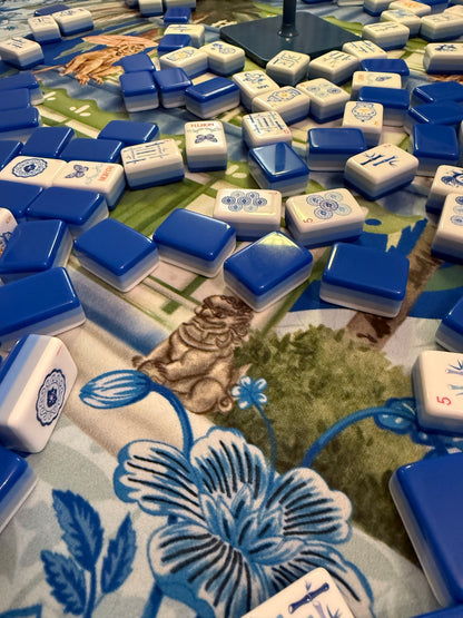 Monkey Around Grandmillenial ROUND 42" Mahjong Mat