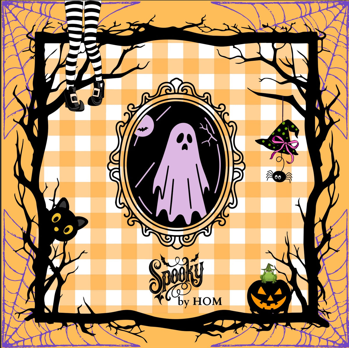 Spooky Mahj Halloween MAT ONLY