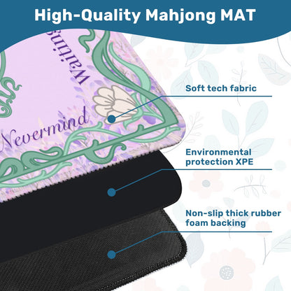 Dearest Mahjer Mahjong Mat 31.5"x31.5" (Ship Rolled up)