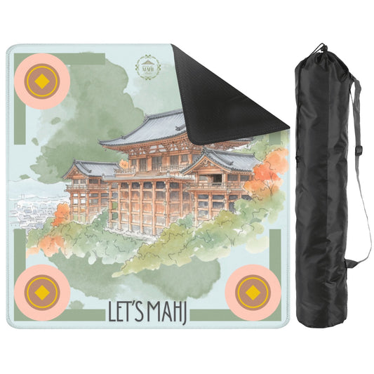 Serenity Let's Mahj Travel Mahjong Mat 20.9"x20.9" (Ship Rolled up)