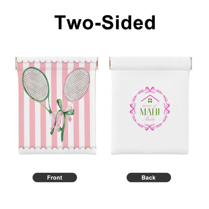 Tennis Mahjong Dice/Coin Bag