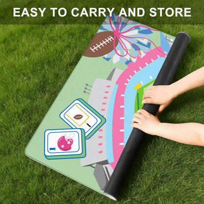 Tiles and Tailgates Travel Mahjong Mat 20.9"x20.9" (Ship Rolled up)