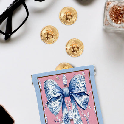 Chinoiserie Bow Mahjong Dice/Coin Bag