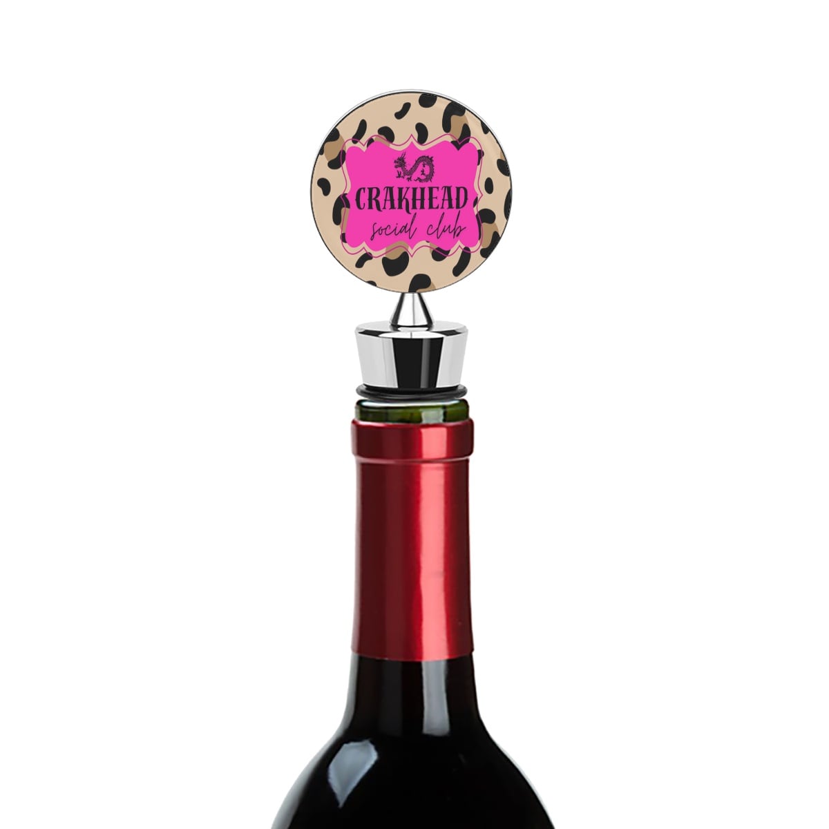 Crakhead Wine Bottle Stopper