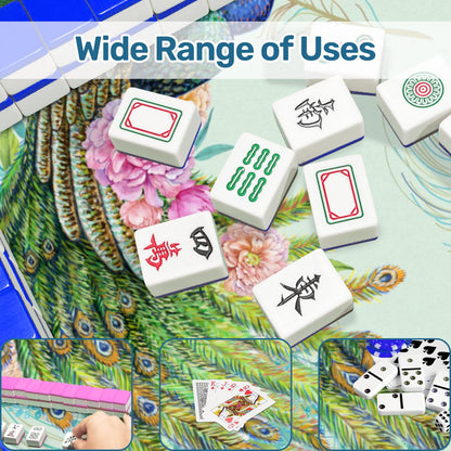 Queen of the Tiles Mahjong Mat 31.5"x 31.5" (Ships Rolled up)