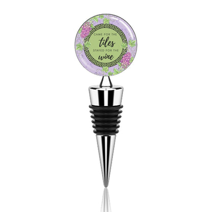 Stayed for the Wine Bottle Stopper