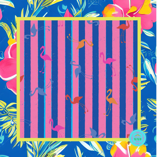 Bam Good Time Mahjong Mat 33" x 33" (Ship Rolled up)
